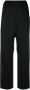 Saint Laurent Broek met geborduurd logo Zwart - Thumbnail 1