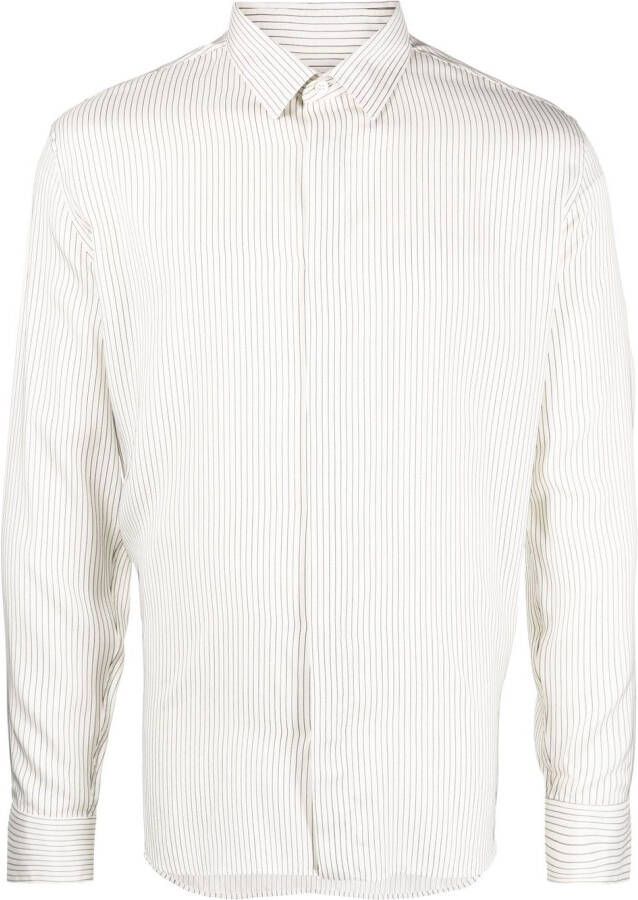 Saint Laurent Button-up overhemd Wit