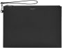 Saint Laurent Clutch met rits Zwart - Thumbnail 1