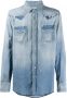 Saint Laurent Cowboyshirt Blauw - Thumbnail 1