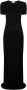 Saint Laurent Maxi-jurk met ronde hals Zwart - Thumbnail 1