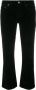 Saint Laurent cropped fitted jeans Zwart - Thumbnail 1