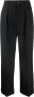 Saint Laurent Cropped pantalon Zwart - Thumbnail 1
