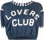 Saint Laurent Cropped sweater Blauw - Thumbnail 1