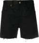 Saint Laurent Denim shorts Zwart - Thumbnail 1