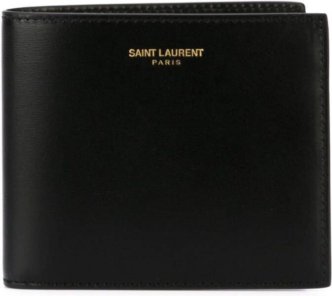 Saint Laurent East West portemonnee Zwart