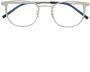 Saint Laurent Eyewear Bril met rond montuur Zilver - Thumbnail 1