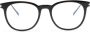 Saint Laurent Eyewear Zonnebril met rond montuur Zwart - Thumbnail 1