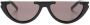 Saint Laurent Eyewear Half Moon zonnebril met getinte glazen Zwart - Thumbnail 1