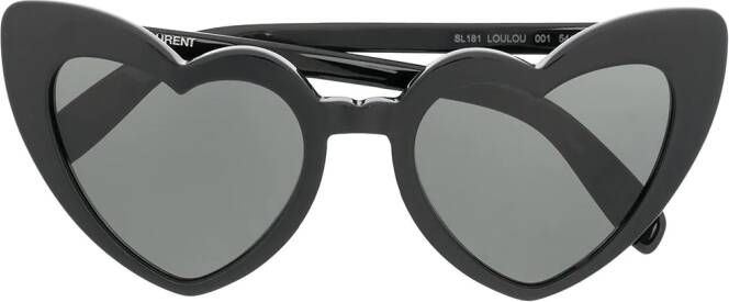 Saint Laurent Eyewear heart frame sunglasses Zwart