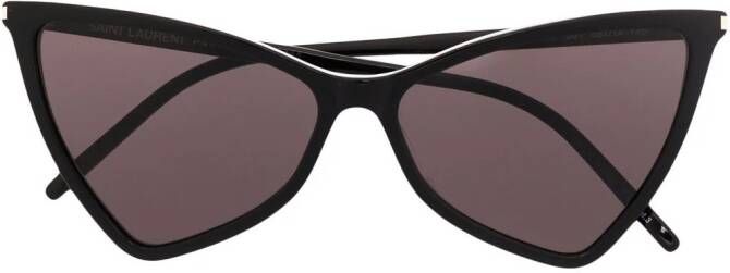 Saint Laurent Eyewear Jerry zonnebril met cat-eye montuur Zwart