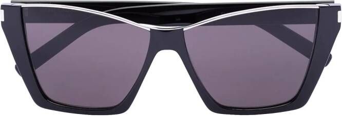 Saint Laurent Eyewear Kate zonnebril met D montuur Zwart