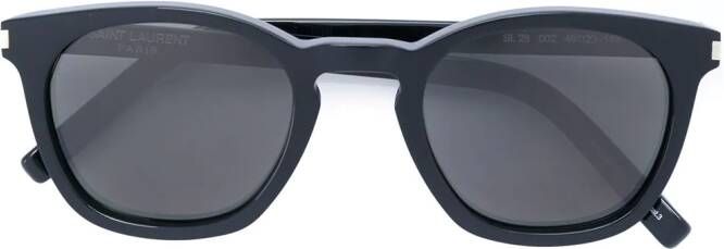 Saint Laurent Eyewear klassieke 28 zonnebril Zwart
