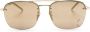 Saint Laurent Eyewear Zonnebril met vierkant montuur Goud - Thumbnail 1
