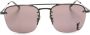 Saint Laurent Eyewear Zonnebril met logoplakkaat Zwart - Thumbnail 1
