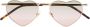 Saint Laurent Eyewear Loulou zonnebril met hartvormig montuur Goud - Thumbnail 1