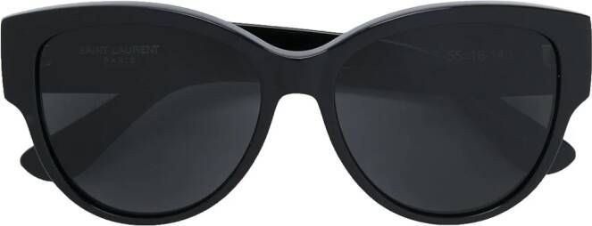 Saint Laurent Eyewear Monogram M3 zonnebril Zwart