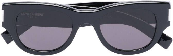 Saint Laurent Eyewear Naked Wire Core zonnebrilmet cat-eye montuur Zwart