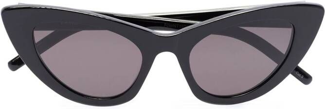 Saint Laurent Eyewear New Wave SL Lily zonnebril met cat-eye montuur Zwart