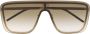 Saint Laurent Eyewear New Wave SL1 Mask zonnebril Goud - Thumbnail 1