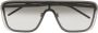 Saint Laurent Eyewear Zonnebril met oversized montuur Grijs - Thumbnail 1