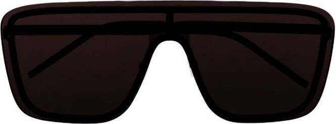 Saint Laurent Eyewear SL 364 Mask zonnebril Zwart