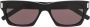 Saint Laurent Eyewear SL 402 zonnebril met vierkant montuur Zwart - Thumbnail 1