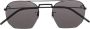 Saint Laurent Eyewear SL 422 zonnebril met zeshoekig montuur Zwart - Thumbnail 1