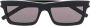 Saint Laurent Eyewear SL 461 Betty zonnebril met rechthoekig montuur Zwart - Thumbnail 1