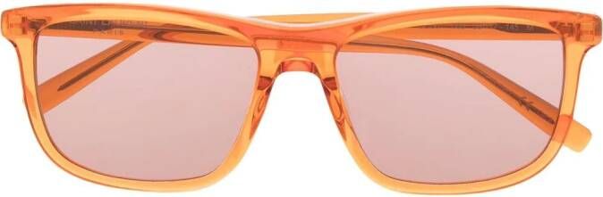 Saint Laurent Eyewear SL 501 zonnebril met vierkant montuur Oranje