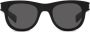 Saint Laurent Eyewear SL 571 zonnebril met rond montuur Zwart - Thumbnail 1