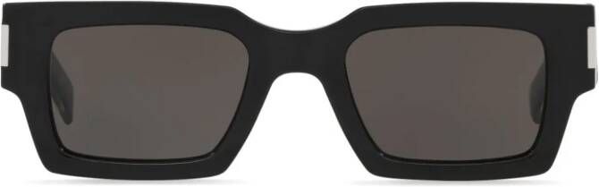 Saint Laurent Eyewear SL 572 zonnebril met vierkant montuur Zwart