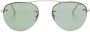 Saint Laurent Eyewear SL 575 zonnebril met rond montuur Goud - Thumbnail 1