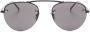 Saint Laurent Eyewear SL 575 zonnebril met rond montuur Zwart - Thumbnail 1