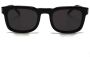 Saint Laurent Eyewear SL 581 zonnebril met vierkant montuur Zwart - Thumbnail 1