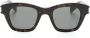 Saint Laurent Eyewear SL 592 zonnebril met vierkant montuur Bruin - Thumbnail 1
