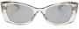 Saint Laurent Eyewear SL 593 zonnebril met getinte glazen Beige - Thumbnail 1