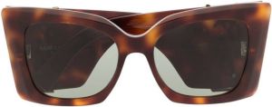 Saint Laurent Eyewear SL M119 zonnebril met cat-eye montuur Bruin