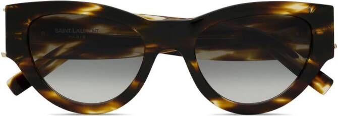 Saint Laurent Eyewear SL M94 zonnebril met cat-eye montuur Bruin