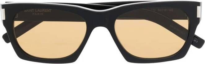 Saint Laurent Eyewear SL402 zonnebril met vierkant montuur Zwart