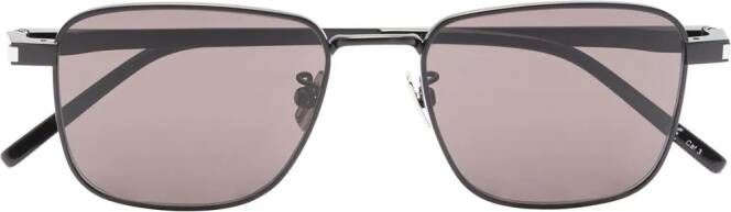 Saint Laurent Eyewear SL529 zonnebril met vierkant montuur Zwart
