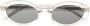 Saint Laurent Eyewear SL567 zonnebril met ovaal montuur Beige - Thumbnail 1