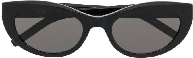 Saint Laurent Eyewear SLM115 zonnebril met cat-eye montuur Zwart