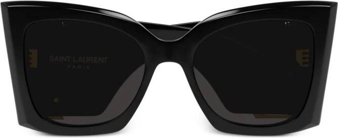 Saint Laurent Eyewear SLP zonnebril met oversized montuur Zwart