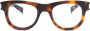 Saint Laurent Eyewear Bril met rond montuur Bruin - Thumbnail 1