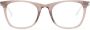 Saint Laurent Eyewear Bril met vierkant montuur Paars - Thumbnail 1
