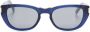 Saint Laurent Eyewear Zonnebril met cat-eye montuur Blauw - Thumbnail 1