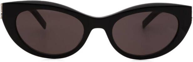 Saint Laurent Eyewear Zonnebril met cat-eye montuur Zwart