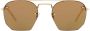 Saint Laurent Eyewear Zonnebril met dubbele neusbrug Bruin - Thumbnail 1