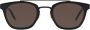 Saint Laurent Eyewear Zonnebril met dubbele neusbrug Zwart - Thumbnail 1